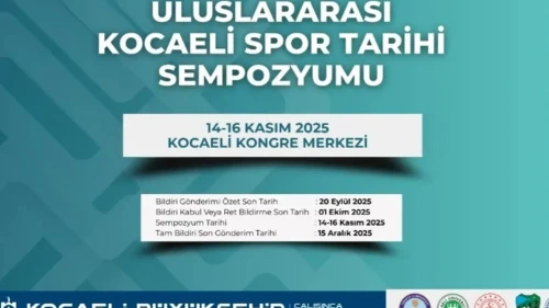 Kocaeli spor tarihi sempozyumu düzenlenecek
