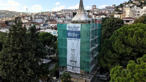 İzmit Saat Kulesi eski ihtişamına kavuşuyor