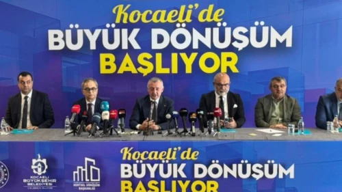 Kocaeli'de 5000 konut dönüşüm için kredi verilecek