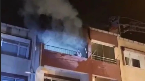 Karamürsel'de çatı yangını maddi hasara yol açtı