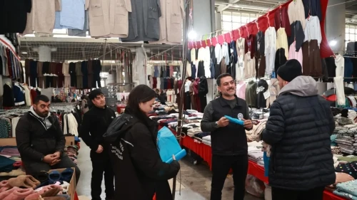 Gebze pazarlarda atık ayrıştırma başlattı