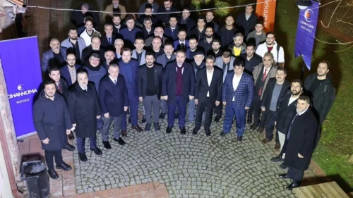 AK Partili heyet Cihannüma Derneği'ni ziyaret etti