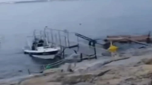 Darıca’da denizden kişi kurtarıldı