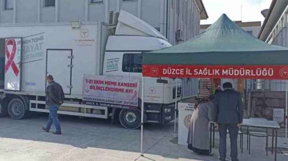 Düzce Haber: Bahçeşehir'de Vatandaşlar Sağlık Kontrolünden Geçti