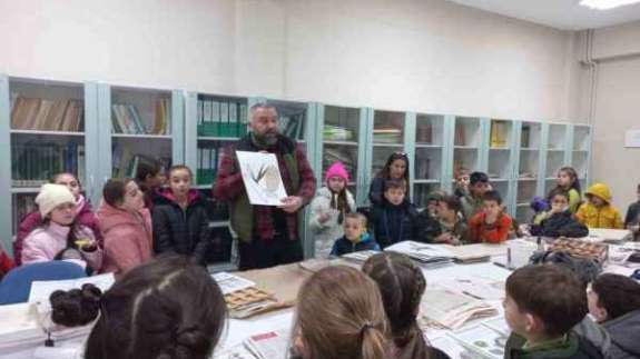 Nejdet Bıçakçıoğlu İlkokulu Öğrencileri DUOF'ta Doldurulmuş Hayvan Müzesini Ziyaret Ettiler!