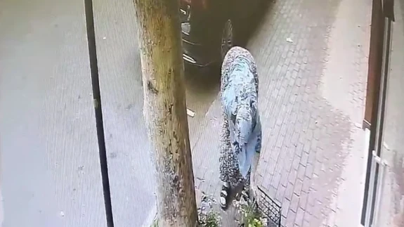 Bursa'da hırsızlık şoku: Çiçekçi dükkanında görüntülenen kadın hırsız aranıyor