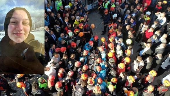 Gebze enkazından kurtulan Dilara taburcu oldu