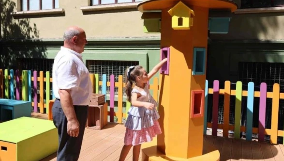 Kocaeli okul bahçesi projesi tamamlandı