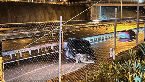 Dilovası otoban girişinde trafik kazası yaşandı
