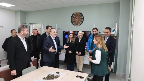 Başiskele iletişim merkezi ziyaret edildi