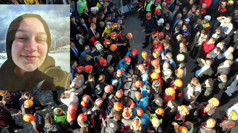 Enkazdan kurtarılan Dilara Bilir iyileşiyor