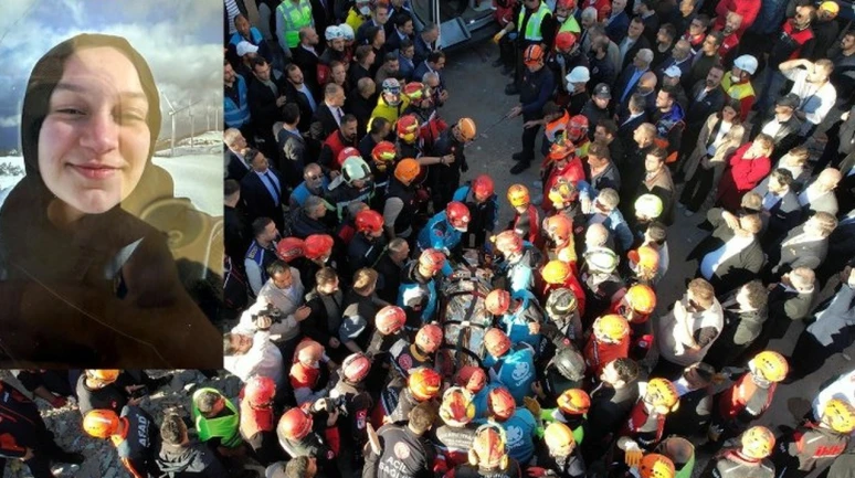 Gebze enkazından kurtulan Dilara taburcu oldu