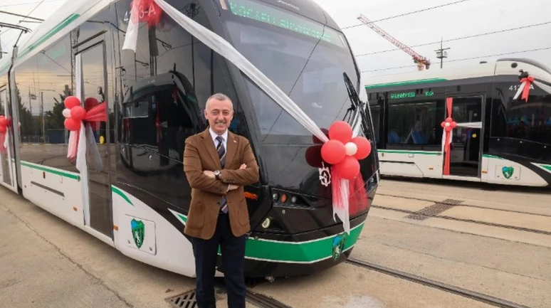 Kocaeli tramvay filosunu genişletti
