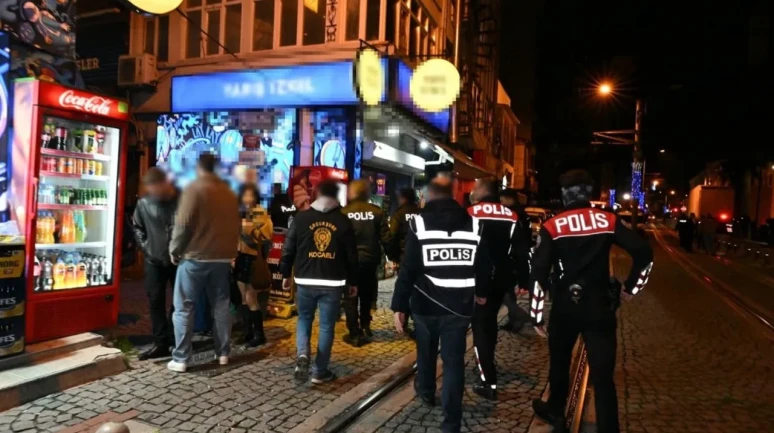 İzmit'te eğlence yerlerine denetim yapıldı