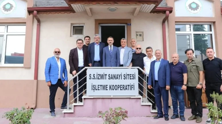 Kocaeli Valisi İzmit Sanayi esnafını ziyaret etti