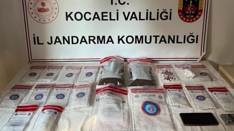 Kocaeli'de uyuşturucu operasyonunda 2 kişi tutuklandı