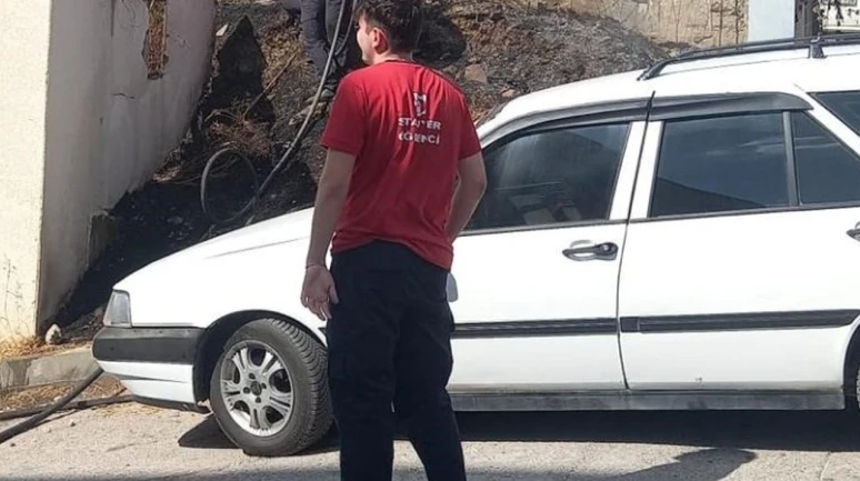 Kocaeli’de kısa devre yangını söndürüldü