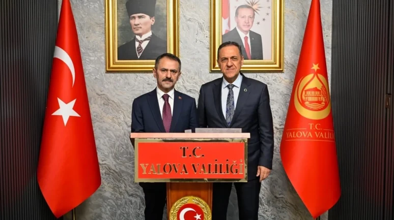 Kocaeli valisi Yalova valisini ziyaret etti