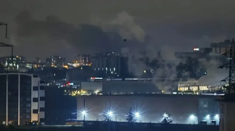 Çayırova'da iş yerinde yangın kontrol altına alındı